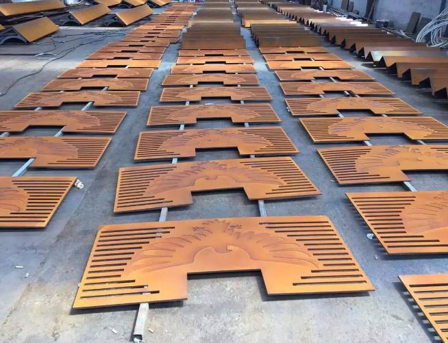 重庆耐候钢板应用案例